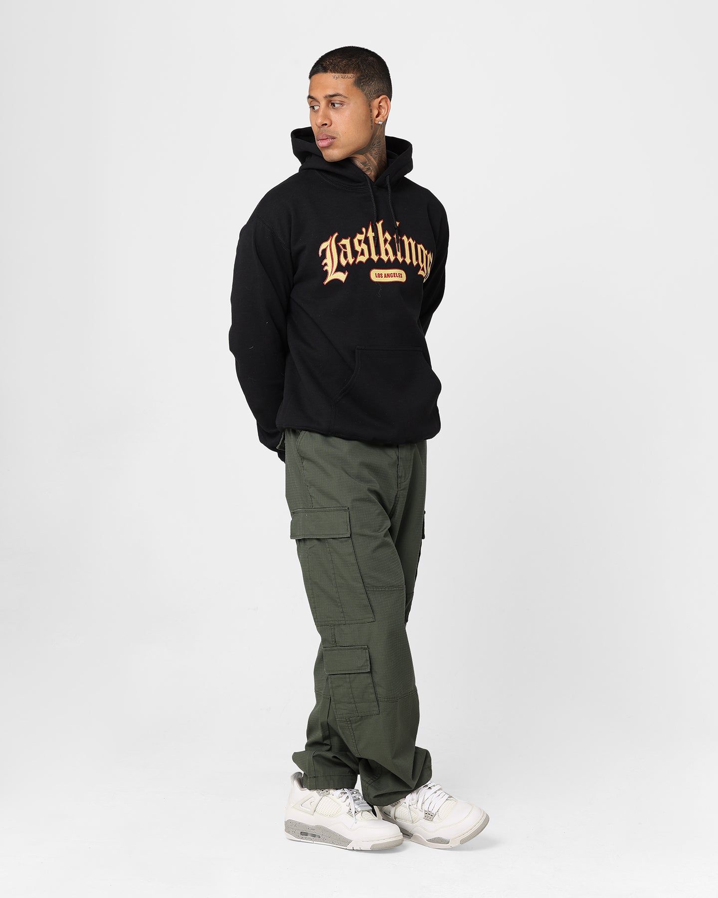 Last Kings Throwback Hoodie Black sold by Culture Kings product image thumbnail 2
