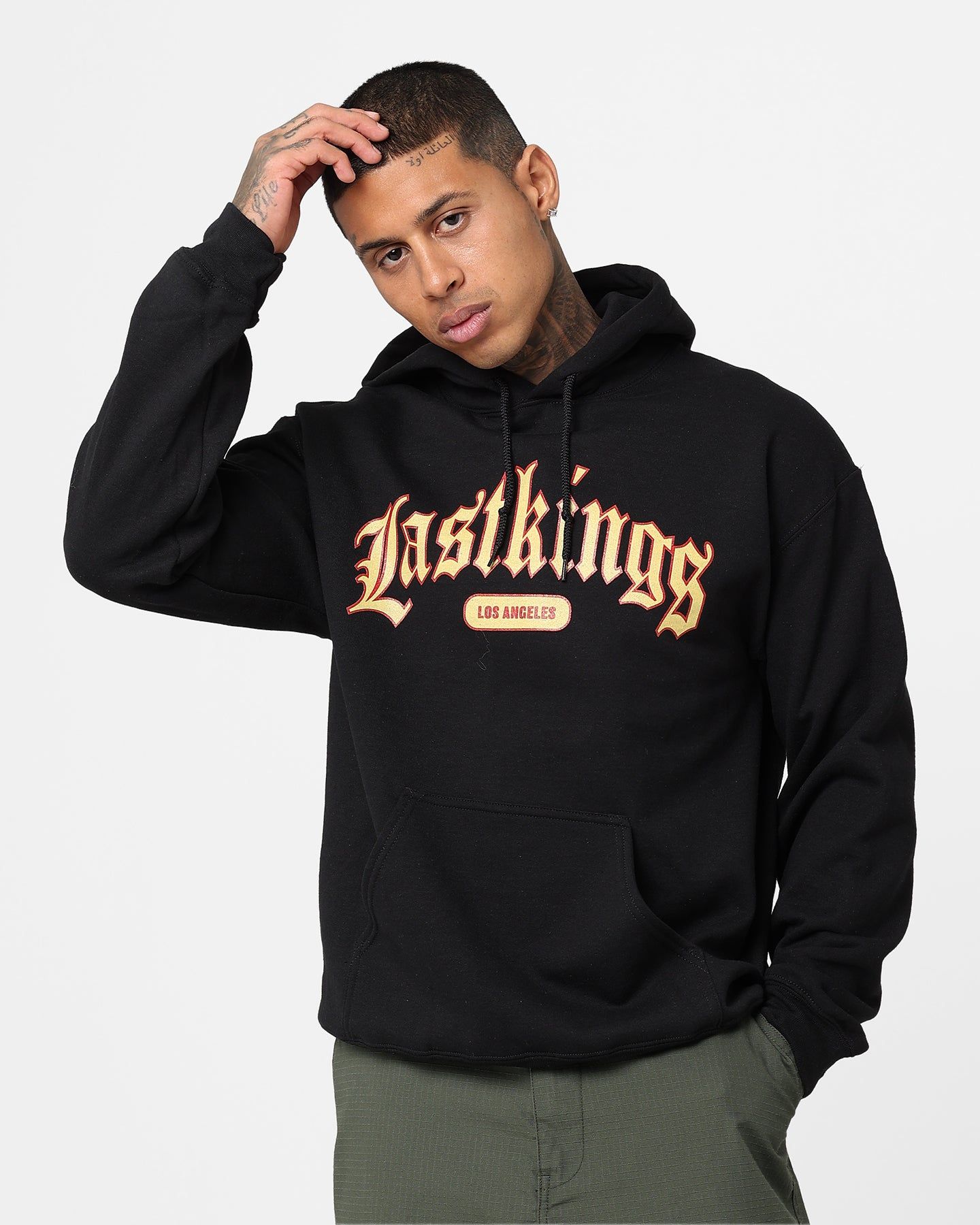 Last Kings Throwback Hoodie Black sold by Culture Kings