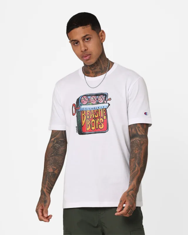 Champion X Beastie Boys Sardine T-Shirt White sold by Culture Kings