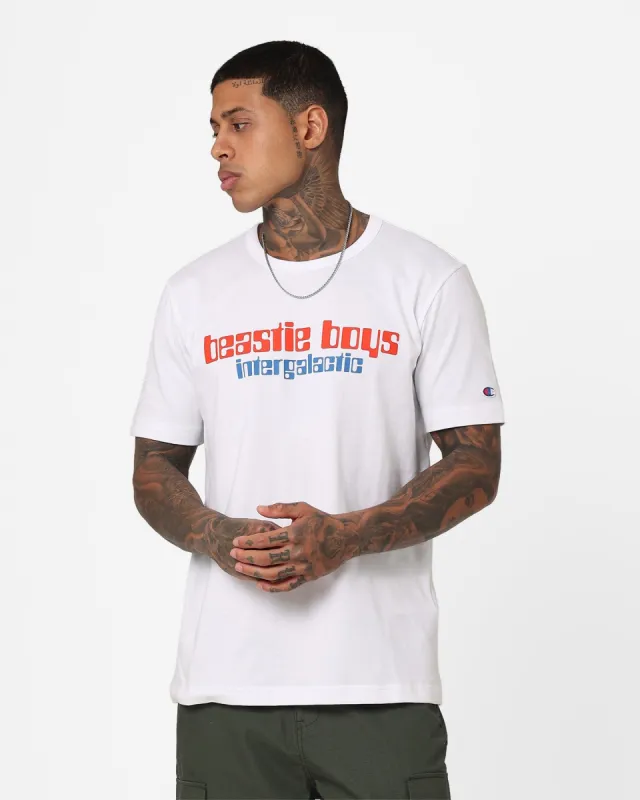 Champion X Beastie Boys Intergalactic T-Shirt White sold by Culture Kings