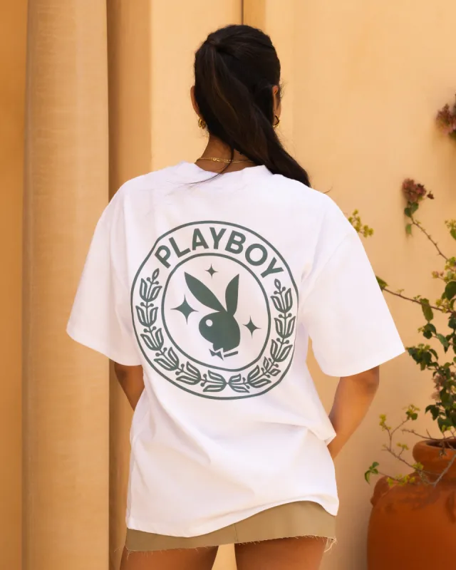 Playboy By Culture Kings A Class T-Shirt White sold by Culture Kings