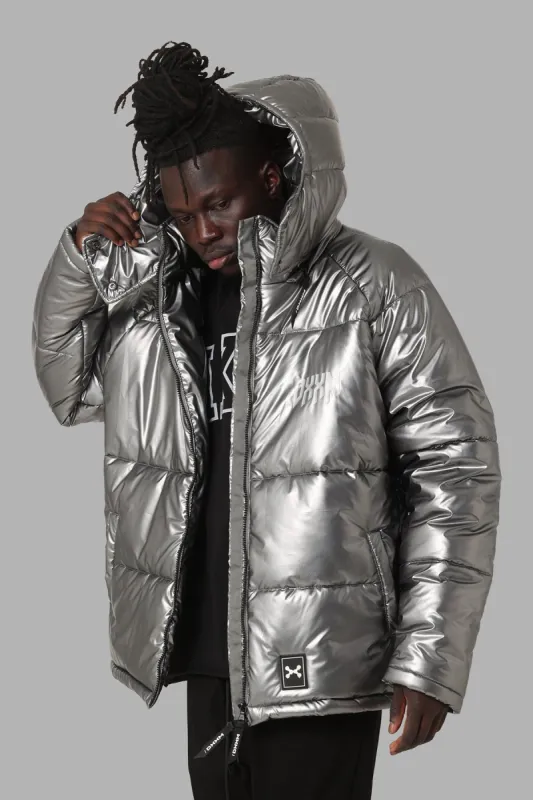 DXXMLife L-6 A Chrxme Puffer Jacket Silver sold by Culture Kings