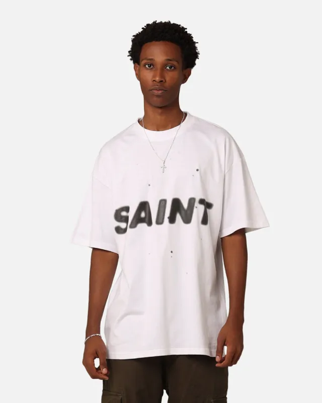 Saint Morta Faded T-Shirt White sold by Culture Kings