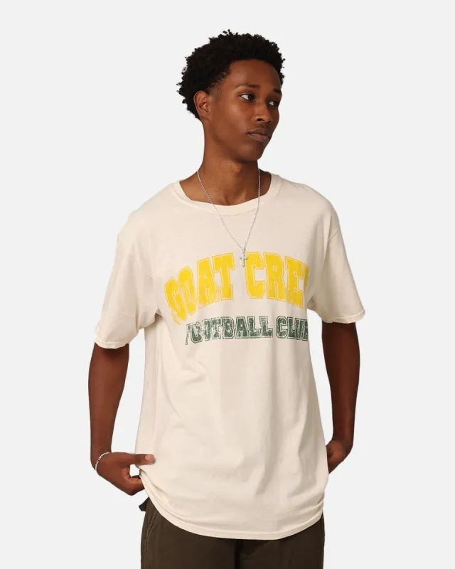 Goat Crew Football Club 9 T-Shirt Off White sold by Culture Kings