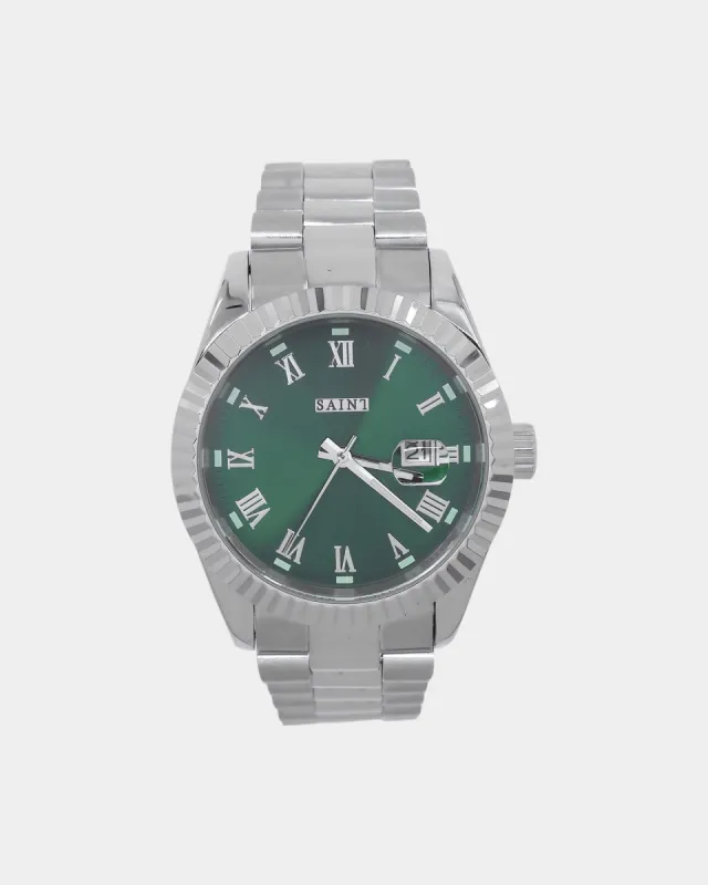 Saint Morta Felix Avila Watch Silver/Green sold by Culture Kings