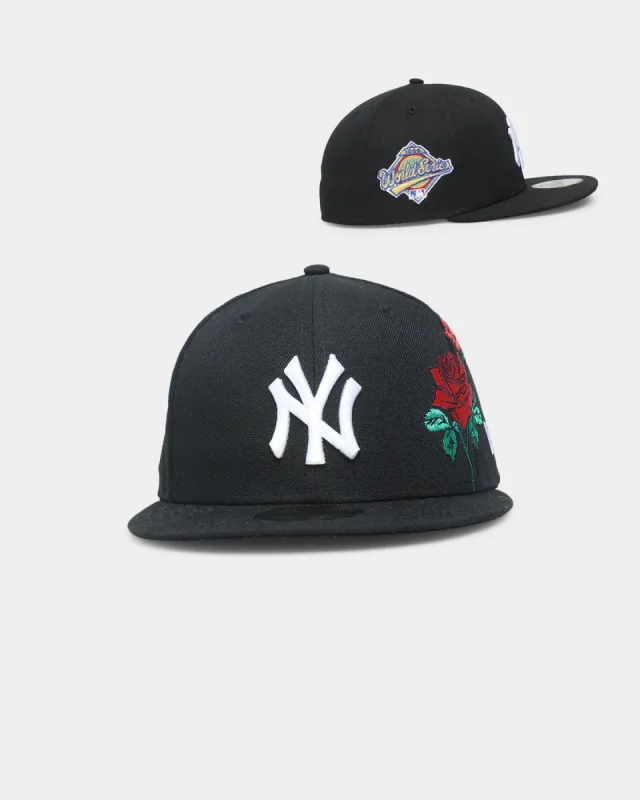 New Era New York Yankees 'State Flower' 59FIFTY Fitted Black/Floral sold by Culture Kings