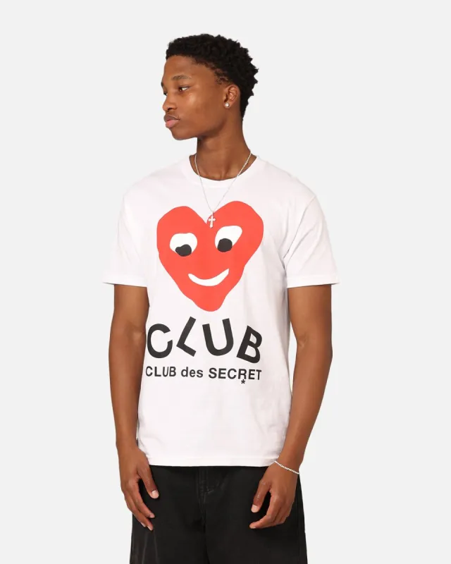 Secret Club Club Des Secret T-Shirt White sold by Culture Kings