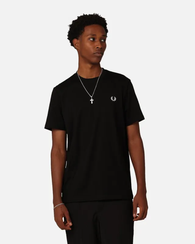 Fred Perry Back Graphic T-Shirt Black sold by Culture Kings