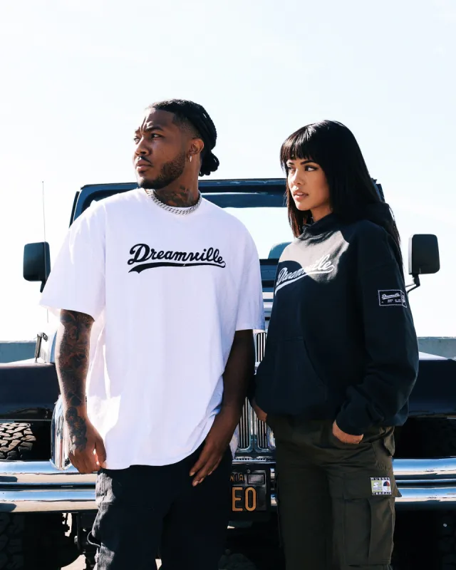 Dreamville Dreamville Logo Vintage T-Shirt White sold by Culture Kings