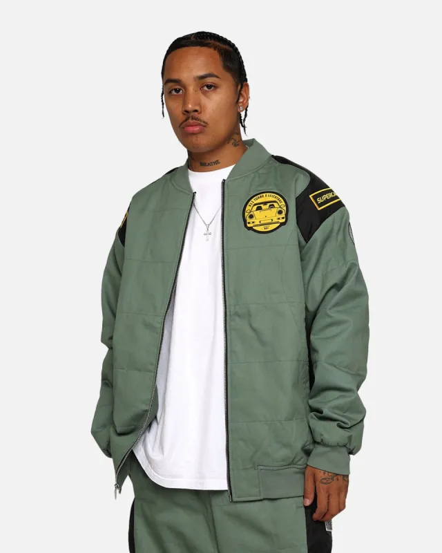 Puma X Porsche Legacy Garage Crew Jacket Eucalyptus sold by Culture Kings