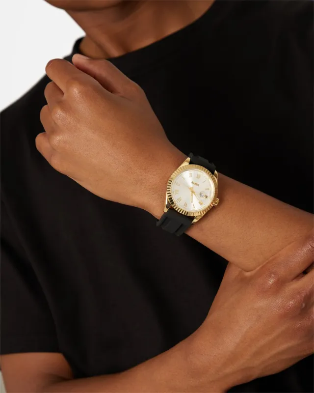 Saint Morta Felix Silica Watch Gold/Black sold by Culture Kings