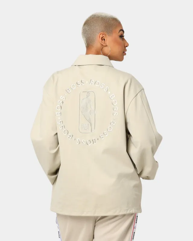 Hugo Boss Hugo Boss X NBA Coach Jacket Light Beige sold by Culture Kings