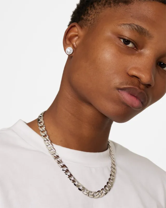 NXS Angular Curb Chain White Gold sold by Culture Kings