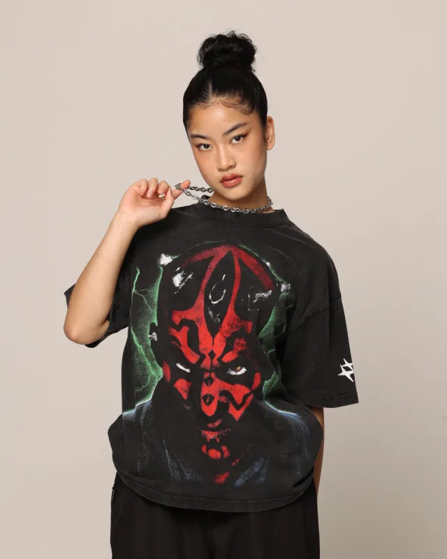 Star Wars Darth Maul T-Shirt Vintage Black sold by Culture Kings