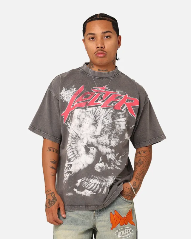 Loiter Dove Vintage T-Shirt Charcoal Grey sold by Culture Kings