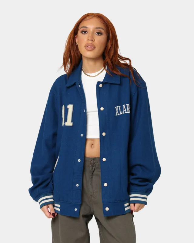 XLARGE Varsity Club Jacket Navy sold by Culture Kings