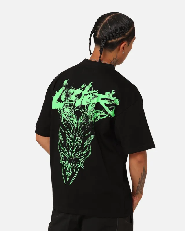 Loiter Lotus Oversized T-Shirt Black sold by Culture Kings