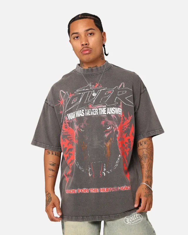 Loiter Dog Tag Oversized T-Shirt Charcoal Grey sold by Culture Kings