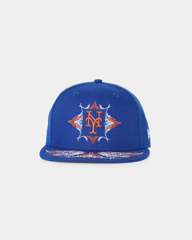 New Era New York Mets 'Flare Designs' 59FIFTY Fitted Original Team Colours sold by Culture Kings