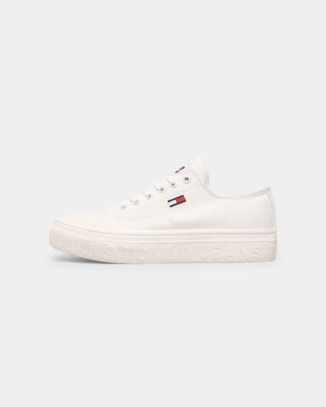 Tommy Jeans Women's TJ Flatform White made by Culture Kings