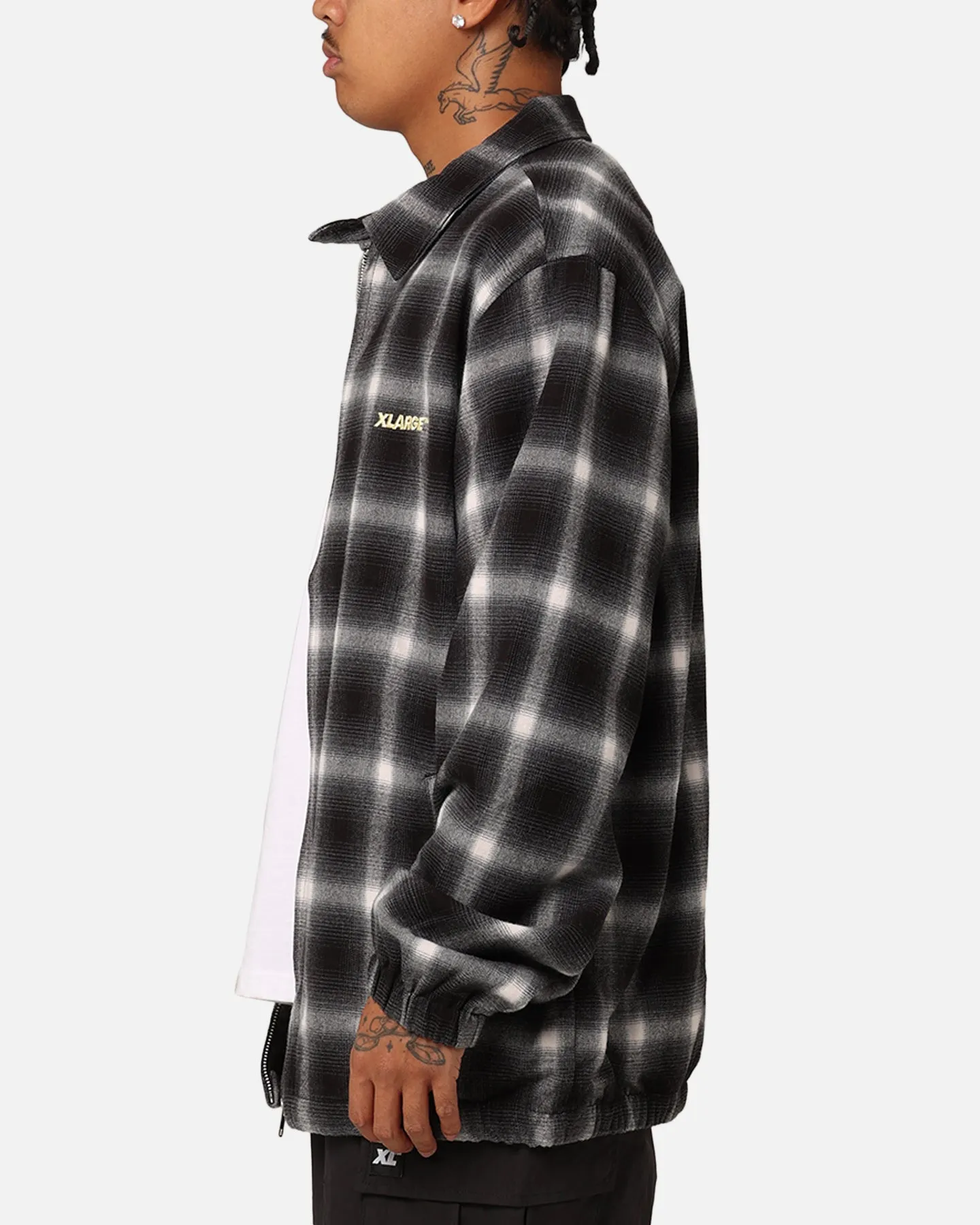 X-Large Source Lined Zip Check Jacket Black sold by Culture Kings product image thumbnail 5