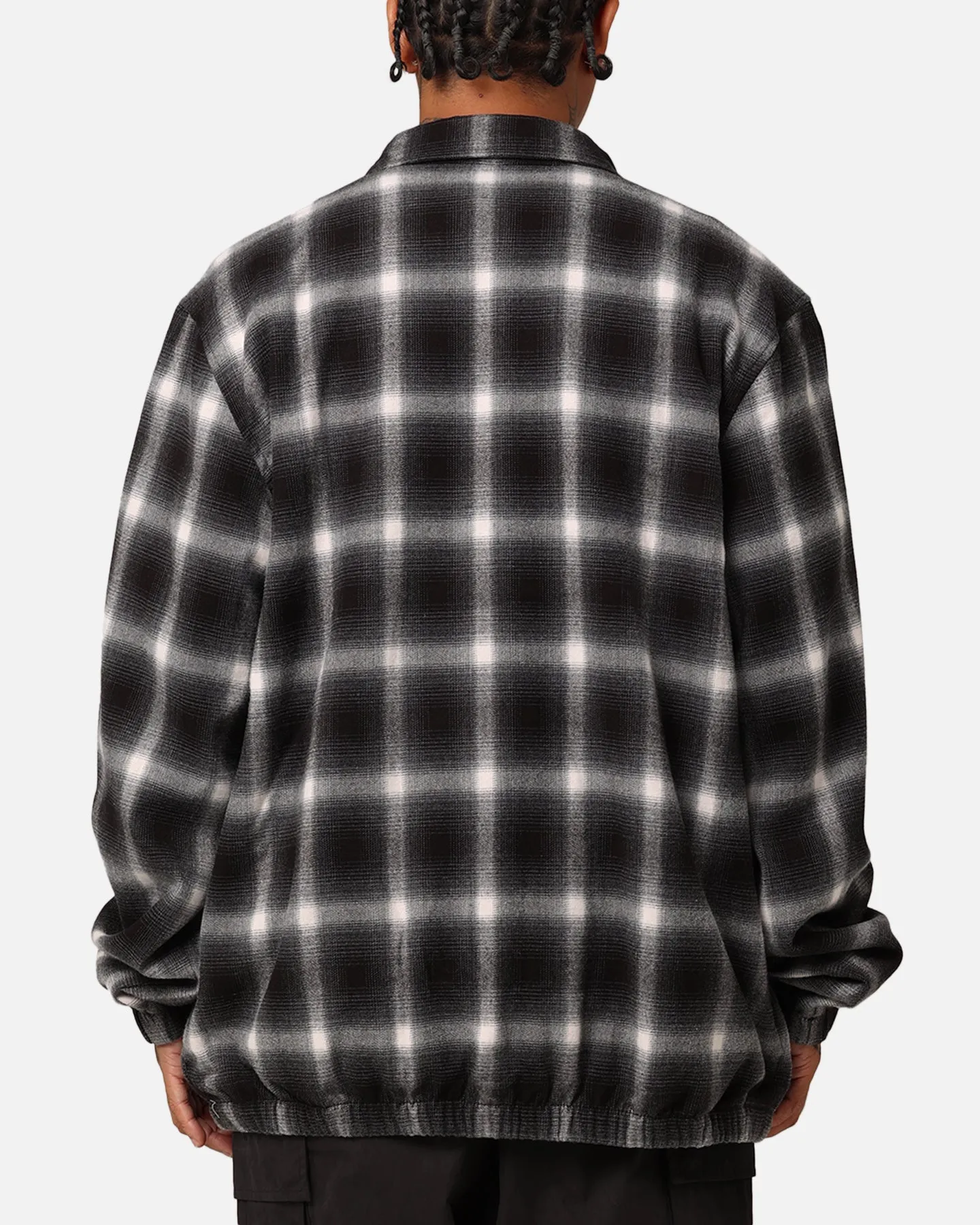 X-Large Source Lined Zip Check Jacket Black sold by Culture Kings product image thumbnail 3