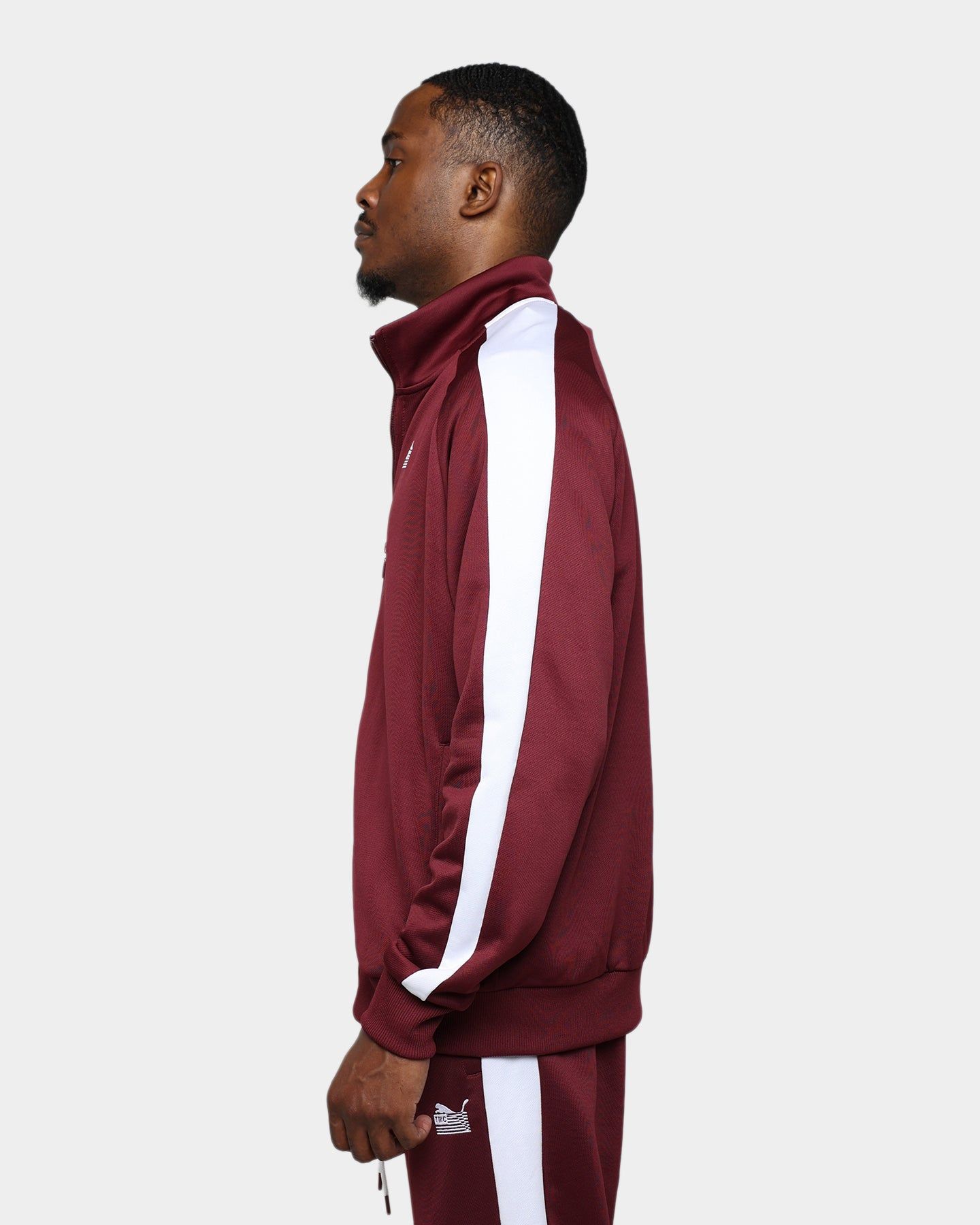 Puma X TMC Hussle T7 Jacket Burgundy sold by Culture Kings product image thumbnail 6