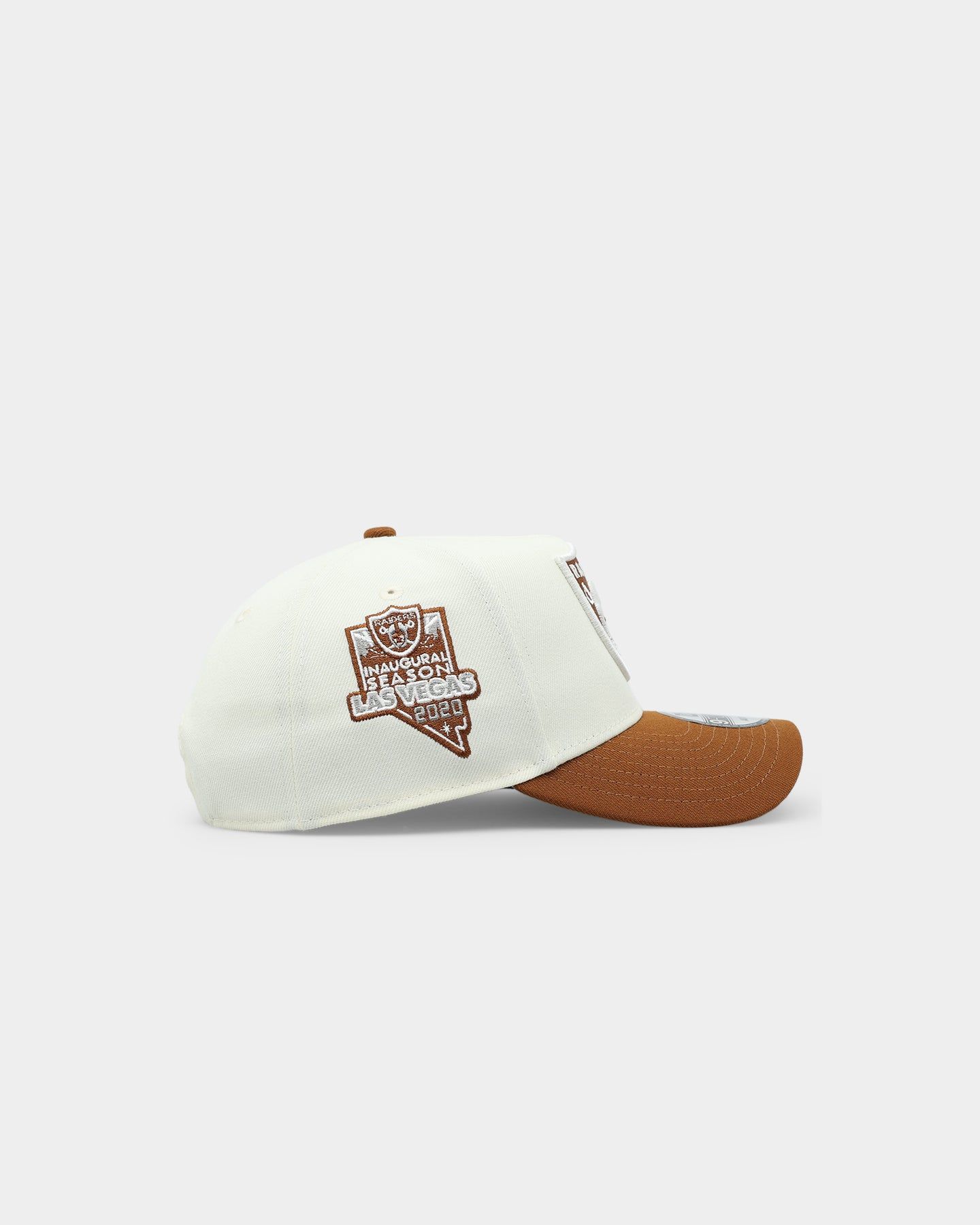 New Era Las Vegas Raiders 'Toasted Peanut' 2-Tone 9FORTY A-Frame Snapback White sold by Culture Kings product image thumbnail 3