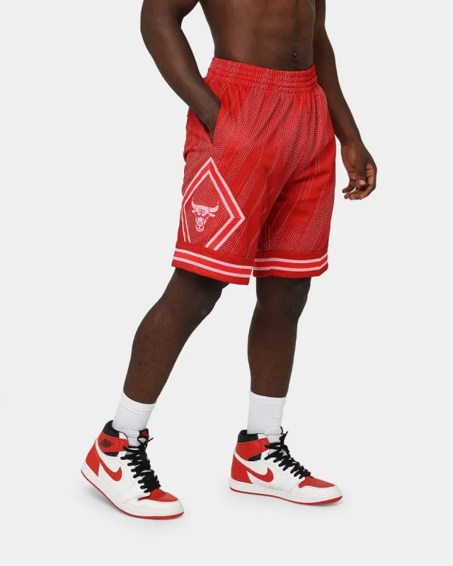 Mitchell & Ness Chicago Bulls '08-'09 'Triple Red' Swingman Shorts Red sold by Culture Kings