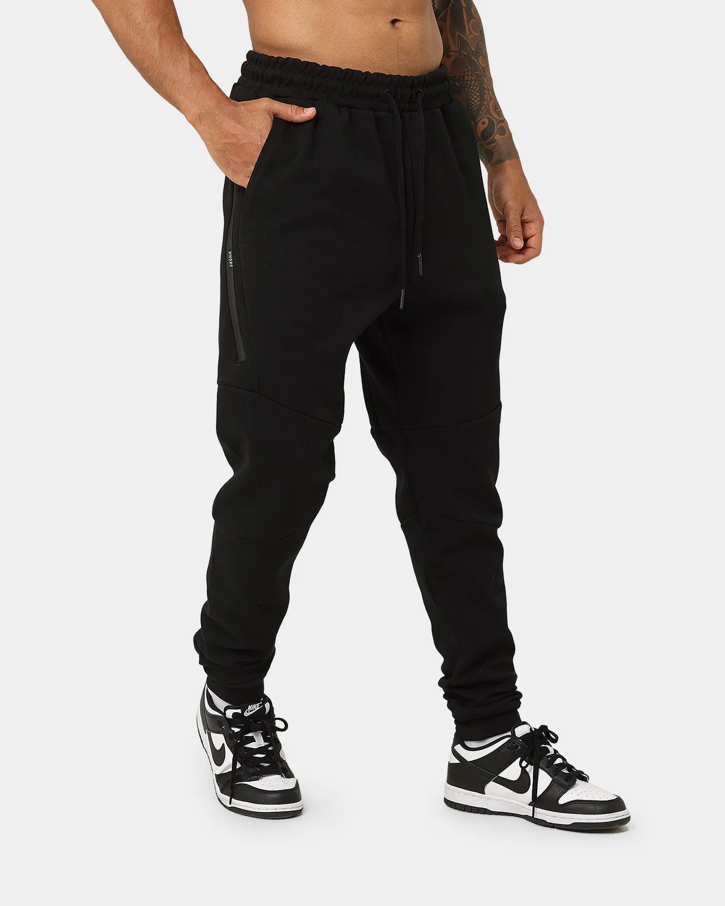 WNDRR Hoxton V2 Tech Track Pant Black sold by Culture Kings product image thumbnail 5