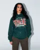 Supreme Rhinestone Hoodie Sweatshirt Dark Green sold by Culture Kings