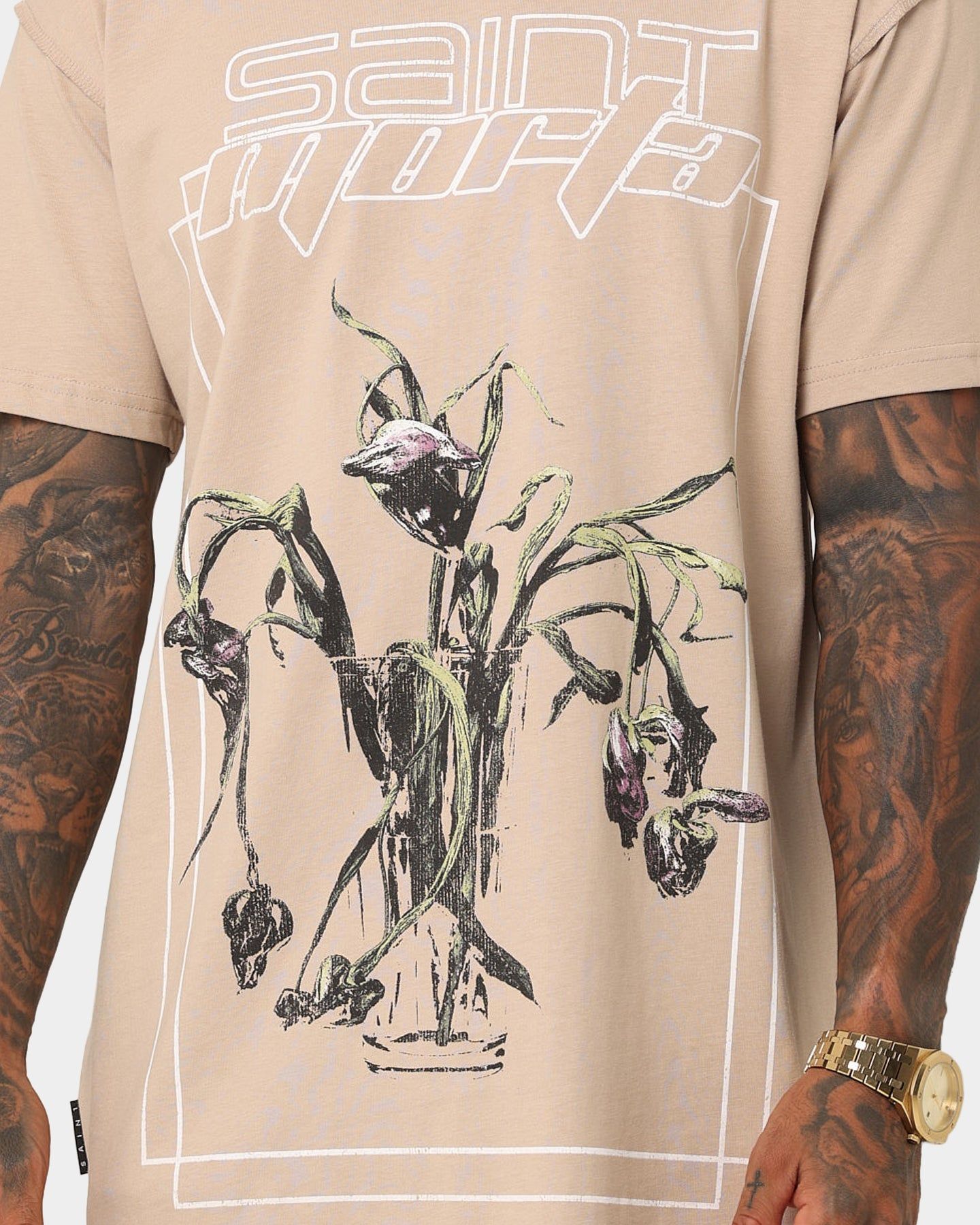 Saint Morta Lifeless Lafayette T-Shirt Stone sold by Culture Kings product image thumbnail 3