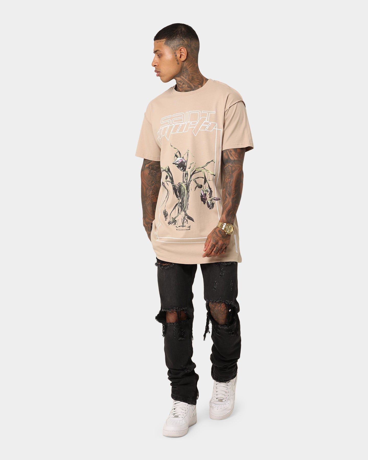 Saint Morta Lifeless Lafayette T-Shirt Stone sold by Culture Kings product image thumbnail 2