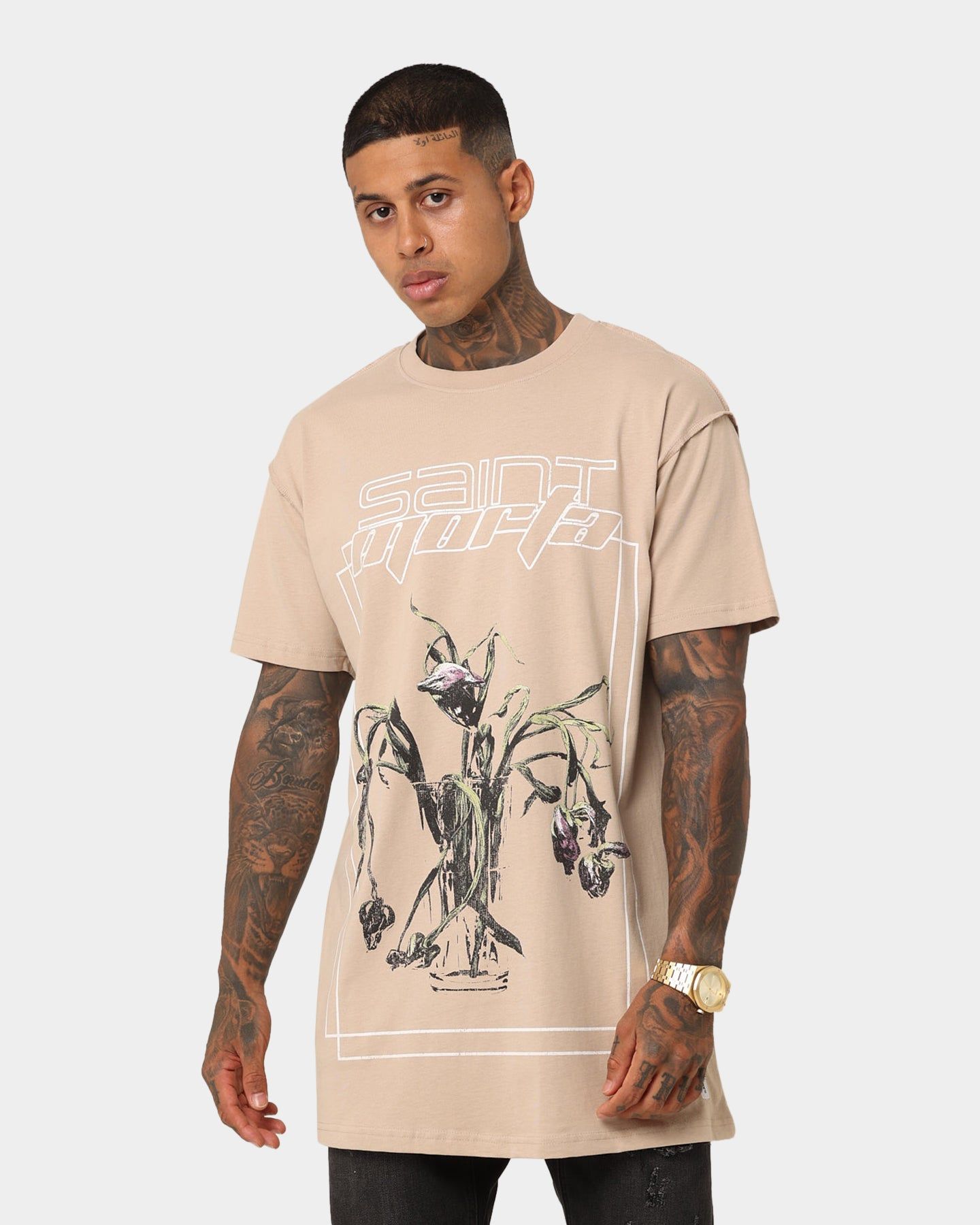 Saint Morta Lifeless Lafayette T-Shirt Stone sold by Culture Kings