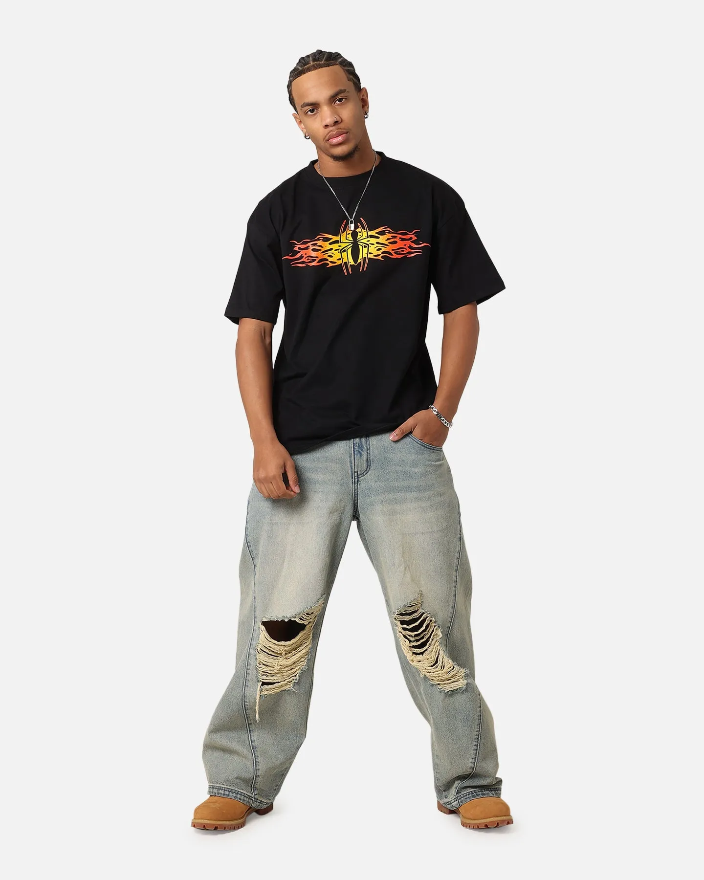 Goat Crew Marvel Spider-Man Y2K Spidey T-Shirt Black sold by Culture Kings product image thumbnail 3