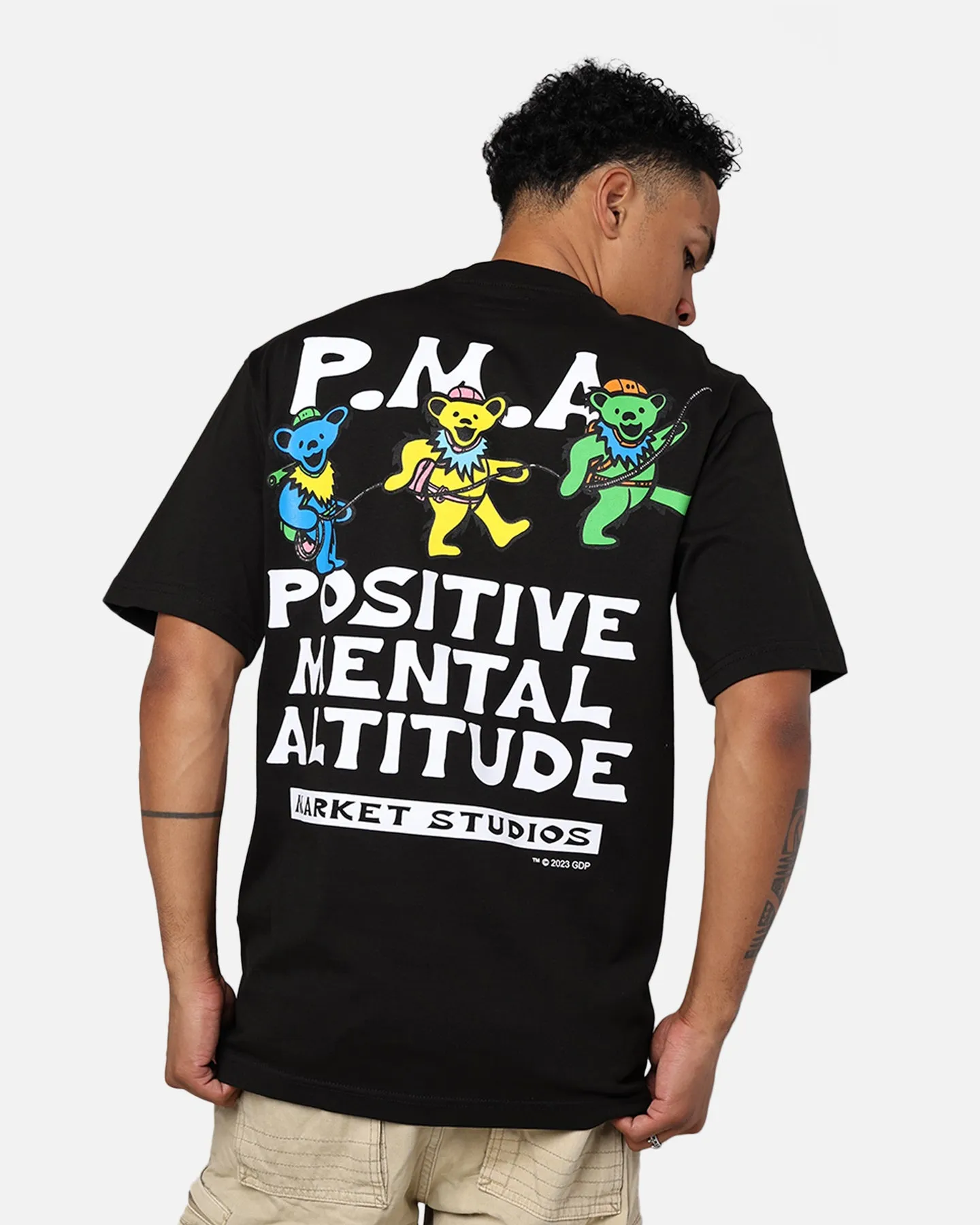 MARKET X Grateful Dead PMA T-Shirt Black sold by Culture Kings