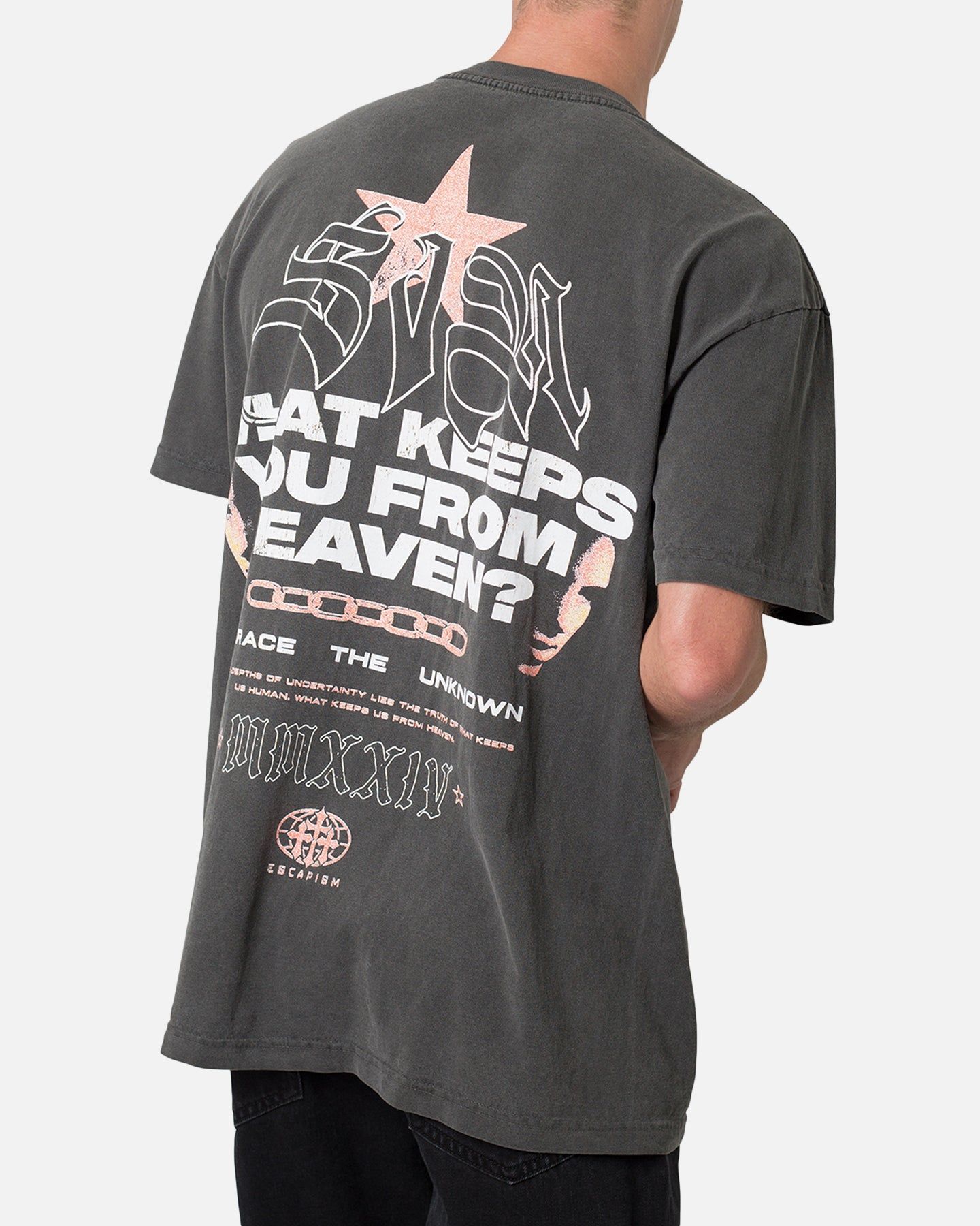 MNML Sin T-Shirt Washed Black sold by Culture Kings product image thumbnail 5