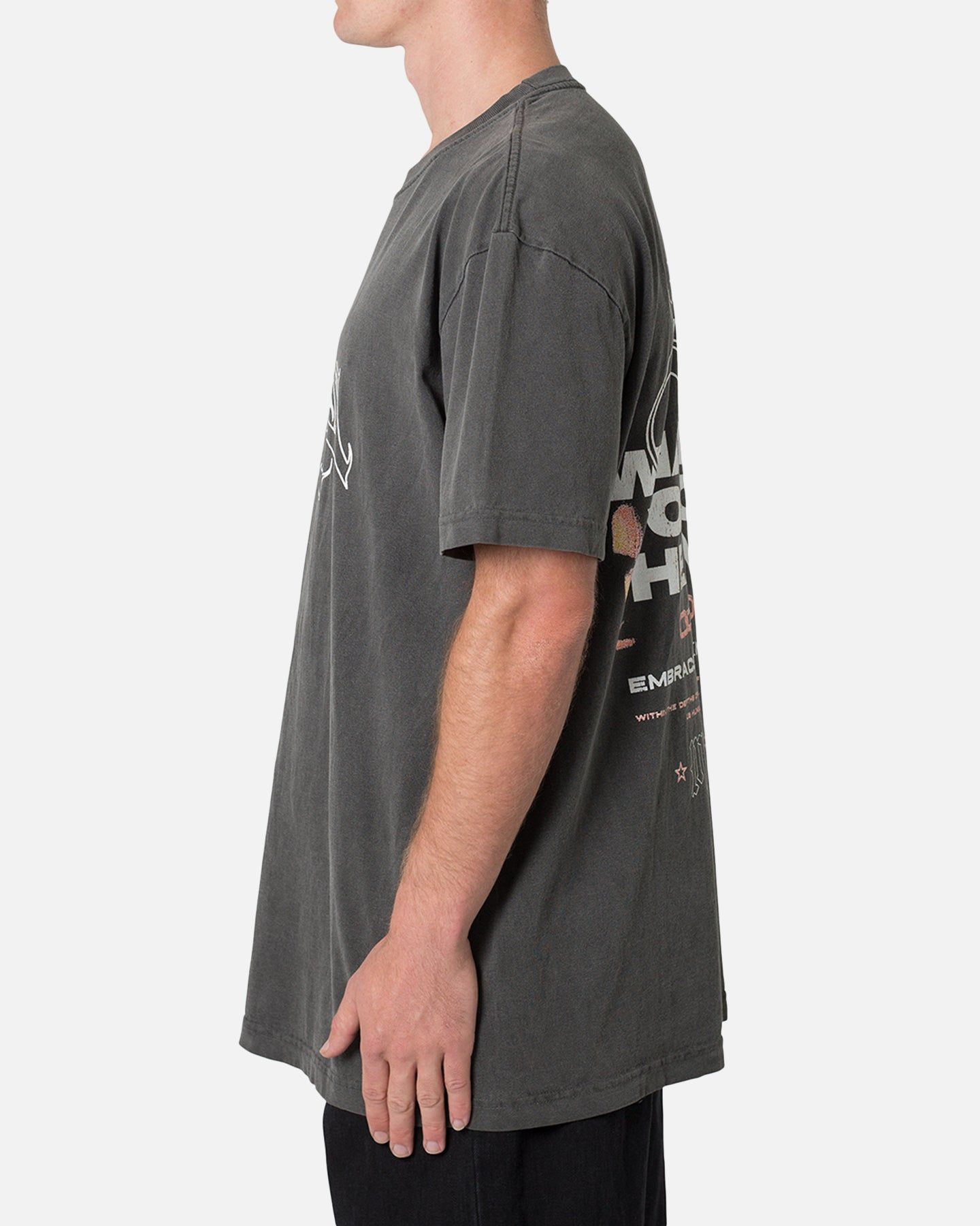 MNML Sin T-Shirt Washed Black sold by Culture Kings product image thumbnail 3