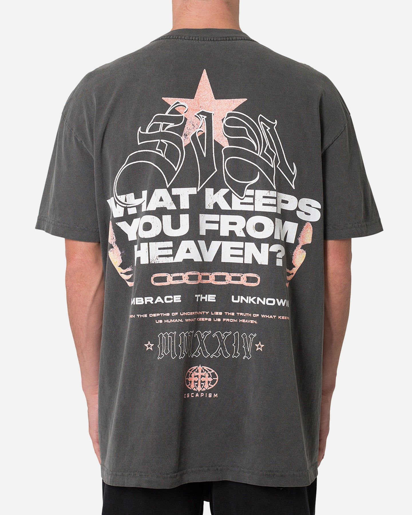 MNML Sin T-Shirt Washed Black sold by Culture Kings product image thumbnail 4