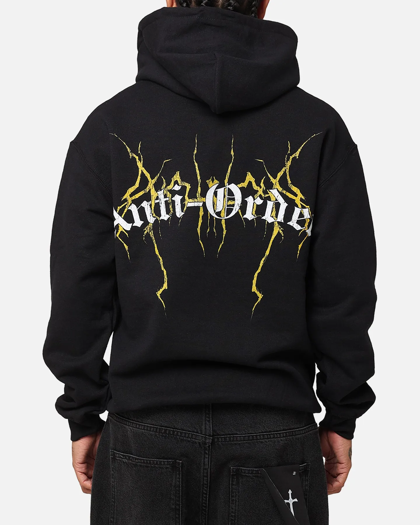 The Anti Order Choas Hoodie Black/Yellow/White sold by Culture Kings