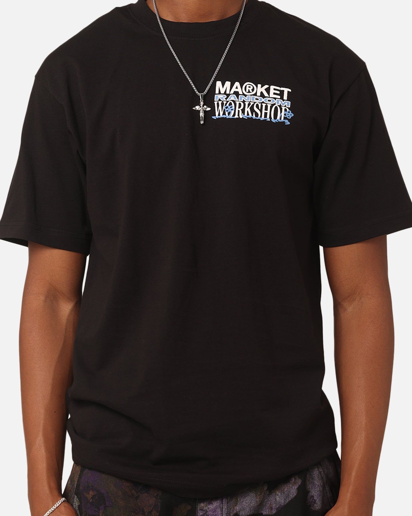 Market Flowerbed T-Shirt Black sold by Culture Kings product image thumbnail 4