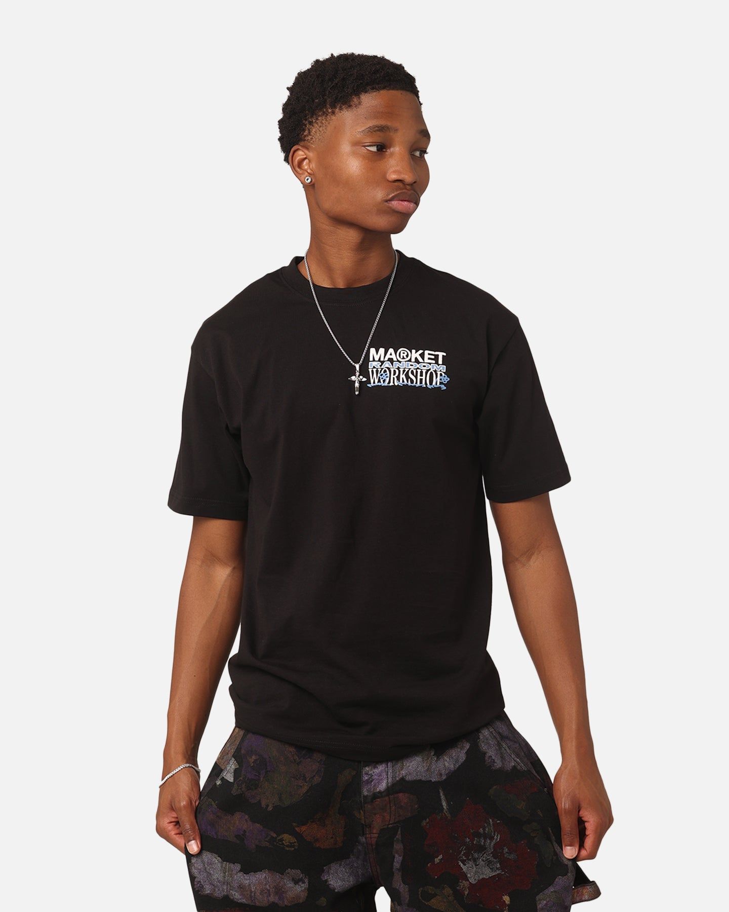 Market Flowerbed T-Shirt Black sold by Culture Kings product image thumbnail 2