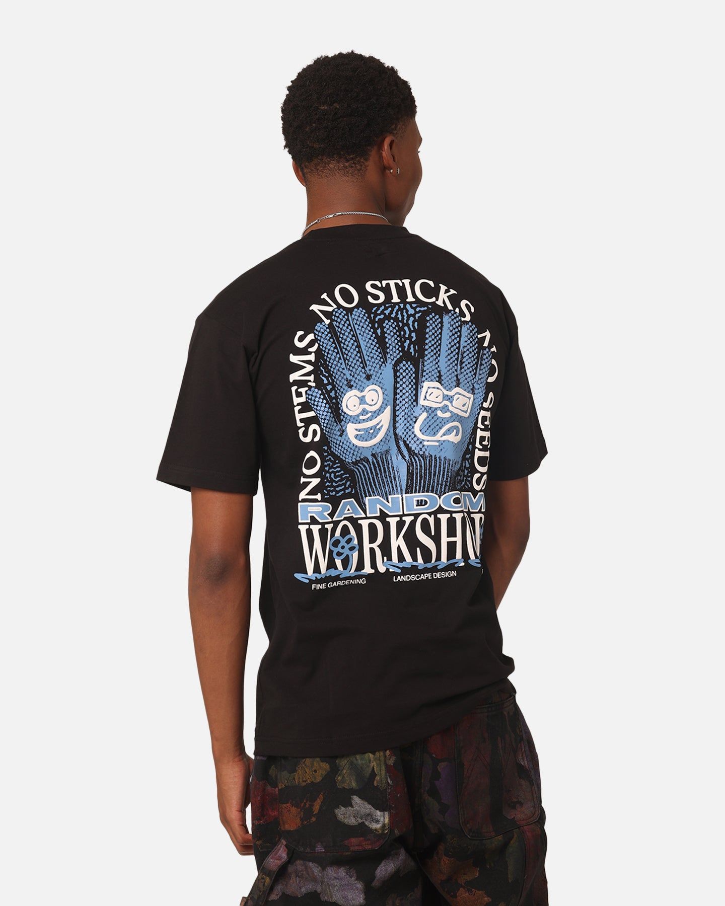 Market Flowerbed T-Shirt Black sold by Culture Kings