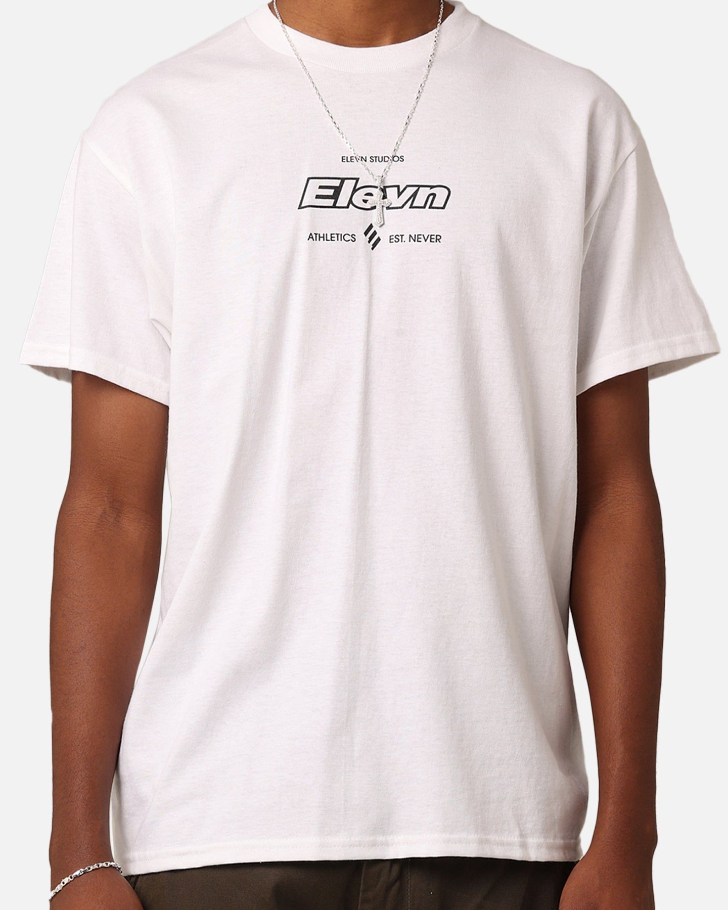 Elevn Clothig Co Never T-Shirt White sold by Culture Kings product image thumbnail 3