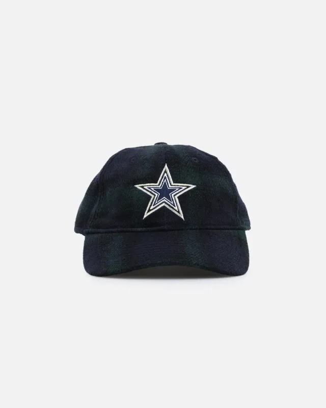 Pro Standard Dallas Cowboys Pro Prep Plaid Strapback Forest Green/Midnight Navy sold by Culture Kings