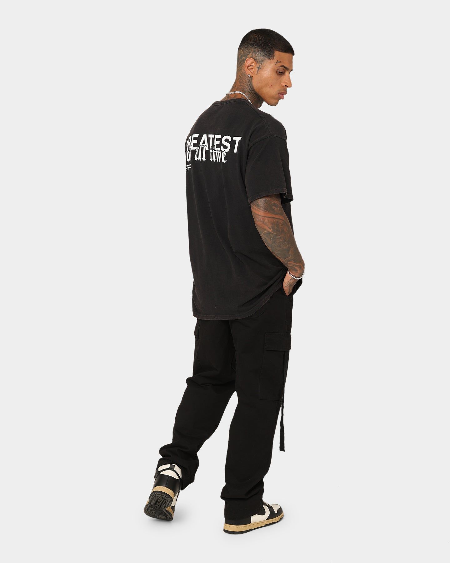 Goat Crew G.O.A.T Vintage T-Shirt Black Wash sold by Culture Kings product image thumbnail 3