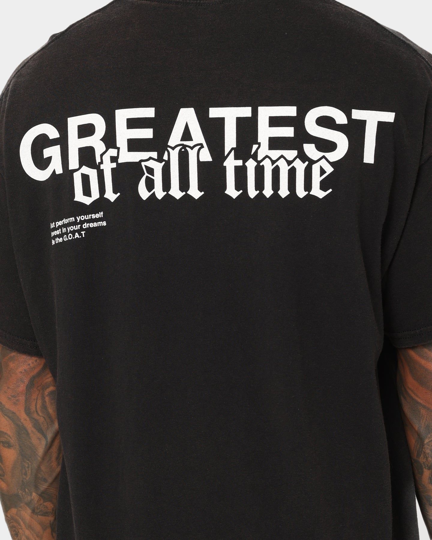 Goat Crew G.O.A.T Vintage T-Shirt Black Wash sold by Culture Kings product image thumbnail 5
