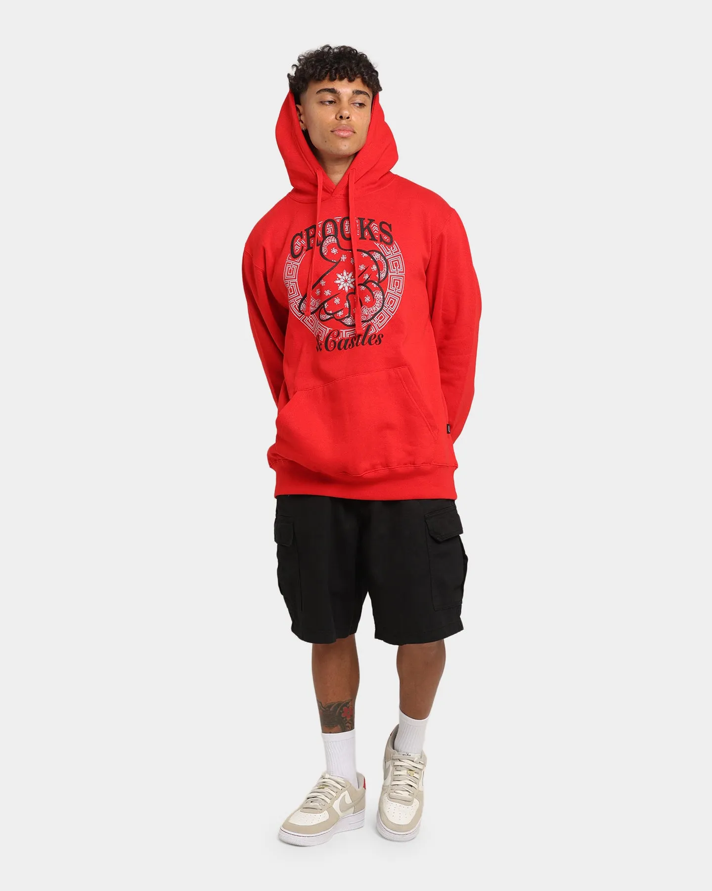 Crooks & Castles Gundana Hoodie Red sold by Culture Kings product image thumbnail 2
