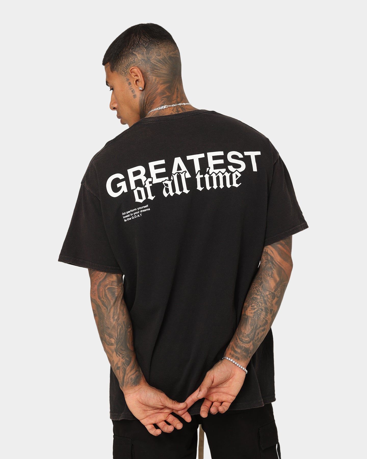 Goat Crew G.O.A.T Vintage T-Shirt Black Wash sold by Culture Kings