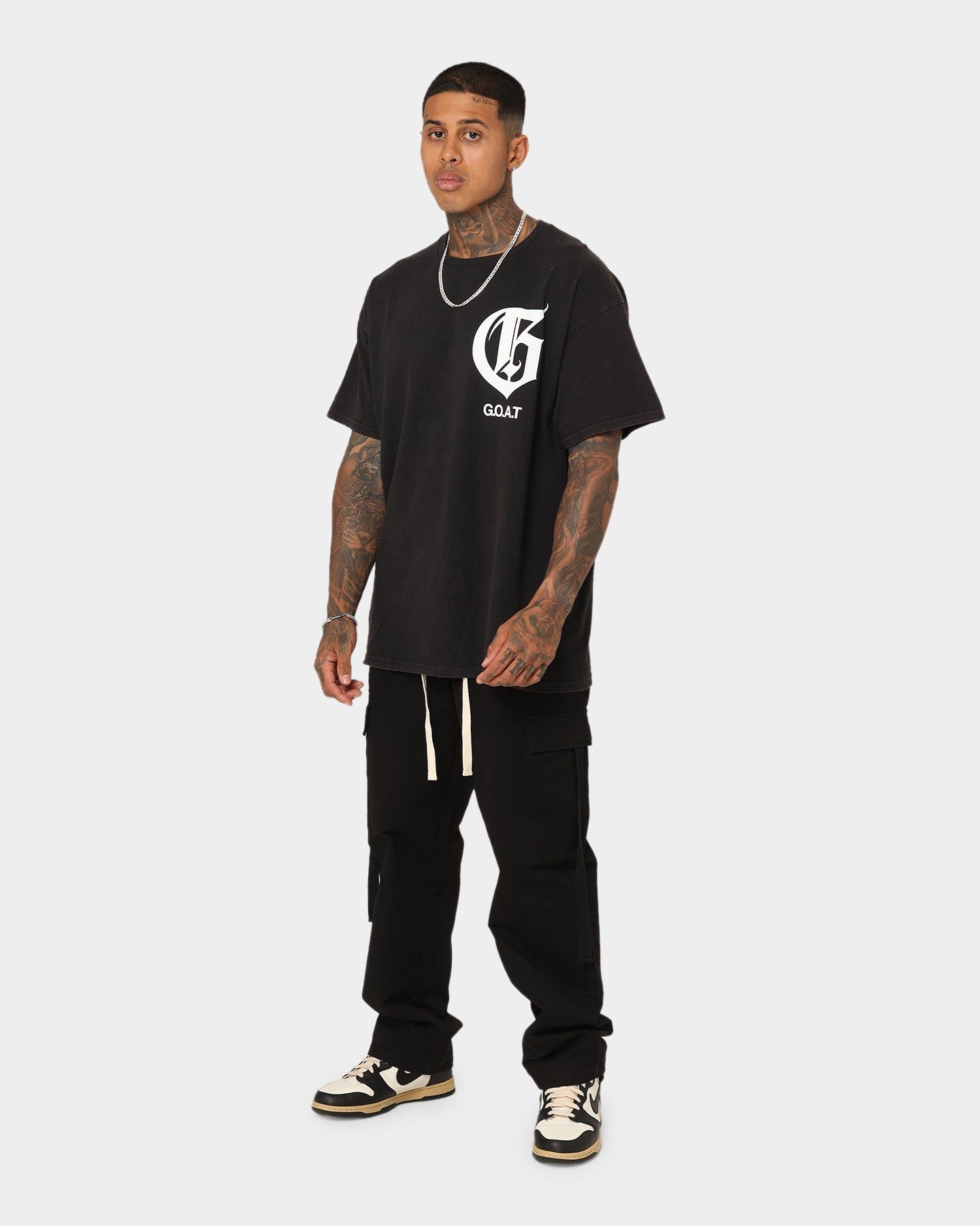 Goat Crew G.O.A.T Vintage T-Shirt Black Wash sold by Culture Kings product image thumbnail 8